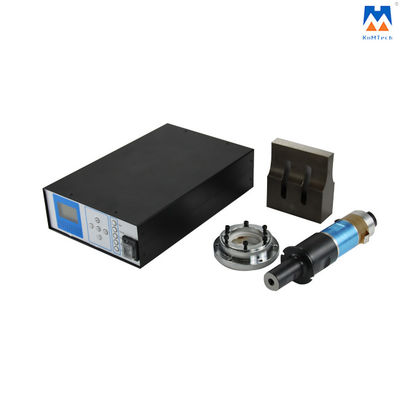 เครื่องเชื่อมพลาสติก 20KHz 2000W ระบบเชื่อมอัลตราโซนิกแบบไม่ต่อเนื่องพร้อมเครื่องกำเนิดไฟฟ้าและฮอร์น