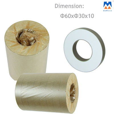 องค์ประกอบ Piezoelectric เซรามิก OD60mm สำหรับตัวแปลงอัลตราโซนิก
