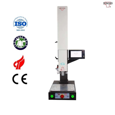 เครื่องเชื่อมอัลตราโซนิกพลาสติก 15kHz 3000W นิวเมติกพร้อมหน้าจอสัมผัสสีขนาด 7 นิ้ว