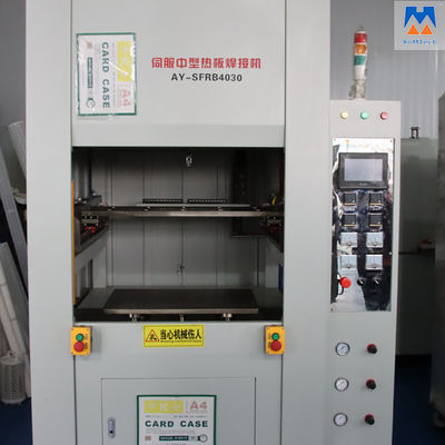 380V 50HZ เซอร์โวมอเตอร์ควบคุมเครื่องเชื่อมพลาสติกแผ่นร้อน