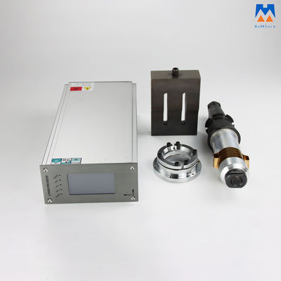 เครื่องเชื่อมหน้ากาก N95 พร้อมหน้าแปลนฮอร์นเครื่องกำเนิดอัลตราโซนิก