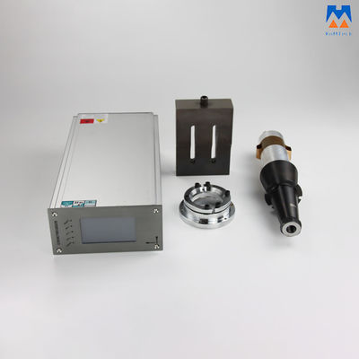 เครื่องเชื่อมหน้ากาก N95 พร้อมหน้าแปลนฮอร์นเครื่องกำเนิดอัลตราโซนิก