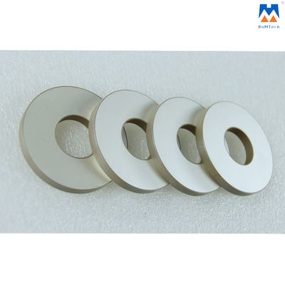 แผ่นเซรามิก Piezo ที่มีความไวสูง D60 * 30 * 10 มม. สำหรับ Ultrasonic Converter