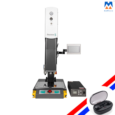 เครื่องเชื่อมพลาสติกอัลตราโซนิก 20KHz ความแม่นยำสูงสำหรับชุดหูฟัง Bluetooth
