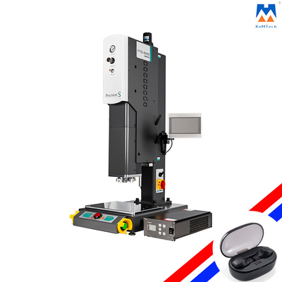 เครื่องเชื่อมพลาสติกอัลตราโซนิก 20KHz ความแม่นยำสูงสำหรับชุดหูฟัง Bluetooth
