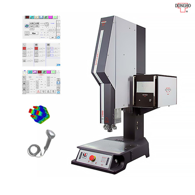 เครื่องเชื่อมพลาสติกอัลตราโซนิกดิจิตอล 15KHz พร้อมระบบควบคุมลม