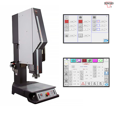เครื่องเชื่อมการสั่นสะเทือนพลาสติกแบบอัลตราโซนิกดิจิตอลสำหรับ PVC PP PETG